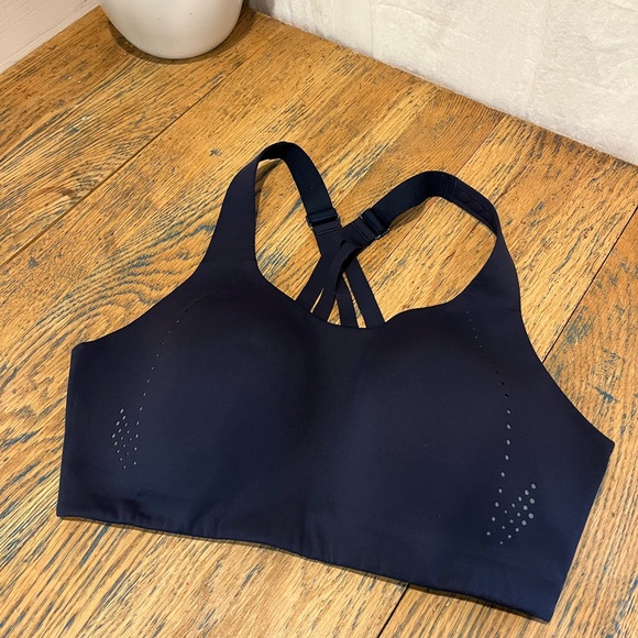 LULULEMON Navy Crossback Sports Bra 38D - Picture 6 of 8